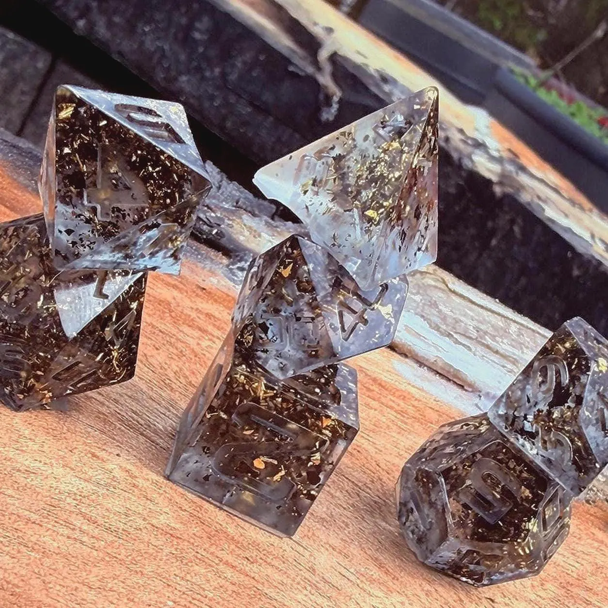 Bandersmoke dice set preview